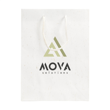 Logotrade biznesa dāvanas foto: Leaf It Bag pārstrādāts ar salmu šķiedrām (180 g/m²) M