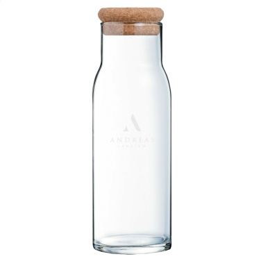 Logotrade biznesa dāvanas foto: Algarve Carafe 1 L ar korķa vāciņu