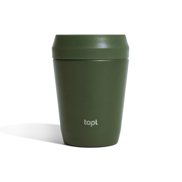 Logotrade dāvanas foto: Topl Recycled Steel To Go Tumbler Patentēts 360 Vāks 235ml
