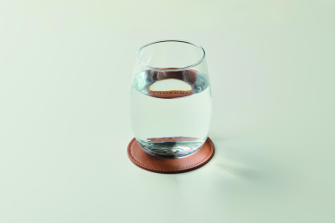 Logotrade Ideja dāvanas foto: Apaļš paliktnis no PU