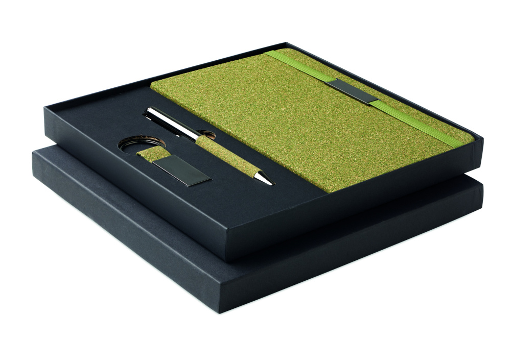 Logotrade dāvanas foto: 3 daļu dāvanu komplekts kastītē