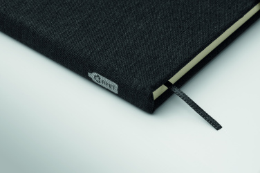 Logotrade dāvanas foto: A5 piezīmju grāmatiņa ar tālruņa turētāju