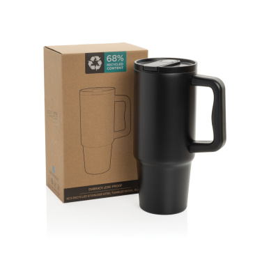 Logotrade biznesa dāvanas foto: Embrace Leakproof RCS pārstrādāta nerūsējošā tērauda glāze 900 ml