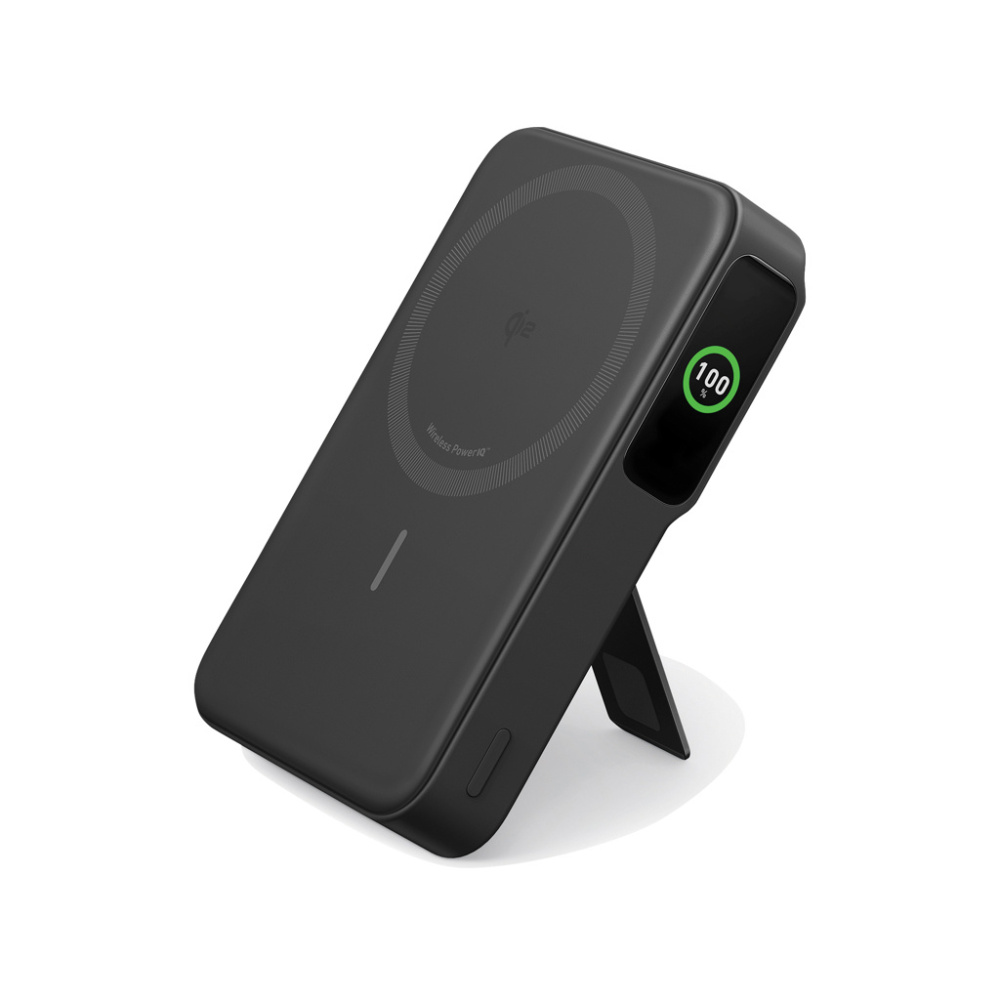 Logotrade biznesa dāvanas foto: Anker MagGo QI2 magnētiskā pārnēsājamā baterija 10 000 mAh