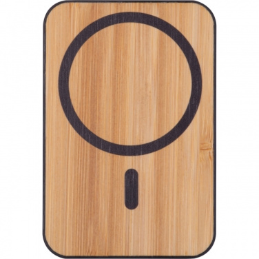 Logotrade logo dāvanas foto: Bezvadu pārnēsājamais akumulators 5000 mAh CAIRO