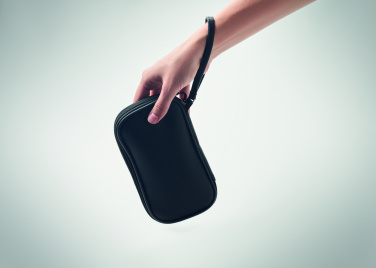 Logotrade Ideja dāvanas foto: Tehnoloģiju organizatora maciņš 600D RPET