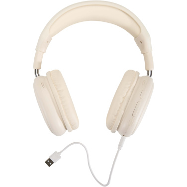 Logotrade logo dāvanas foto: Alzir pārstrādātas plastmasas bezvadu Bluetooth® austiņas