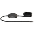 Zens Pro 2 240W USB-C 2-in-1 uzlādes kabelis, Melns