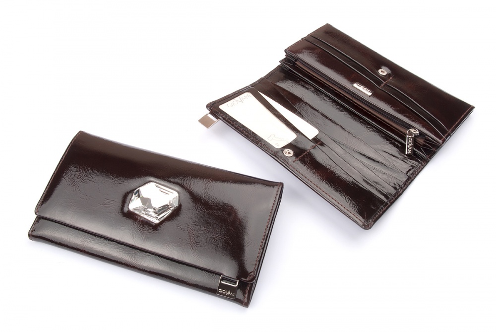 Логотрейд бизнес-подарки картинка: Женский кошелек с кристаллом Swarovski AV 150