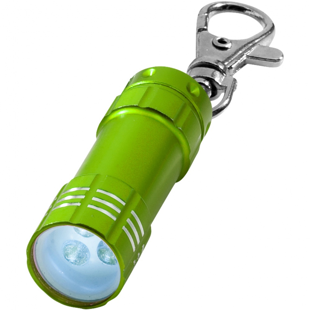 Логотрейд pекламные cувениры картинка: Брелок-фонарик Astro, светло-зеленый