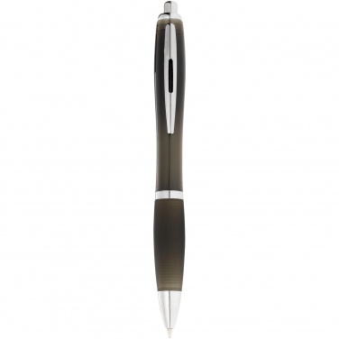 Лого трейд бизнес-подарки фото: Шариковая ручка Nash, черный