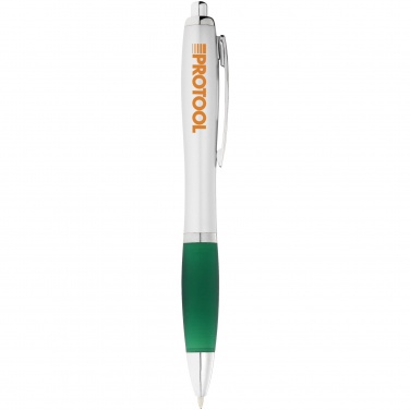 Лого трейд pекламные cувениры фото: Шариковая ручка Nash, зеленый