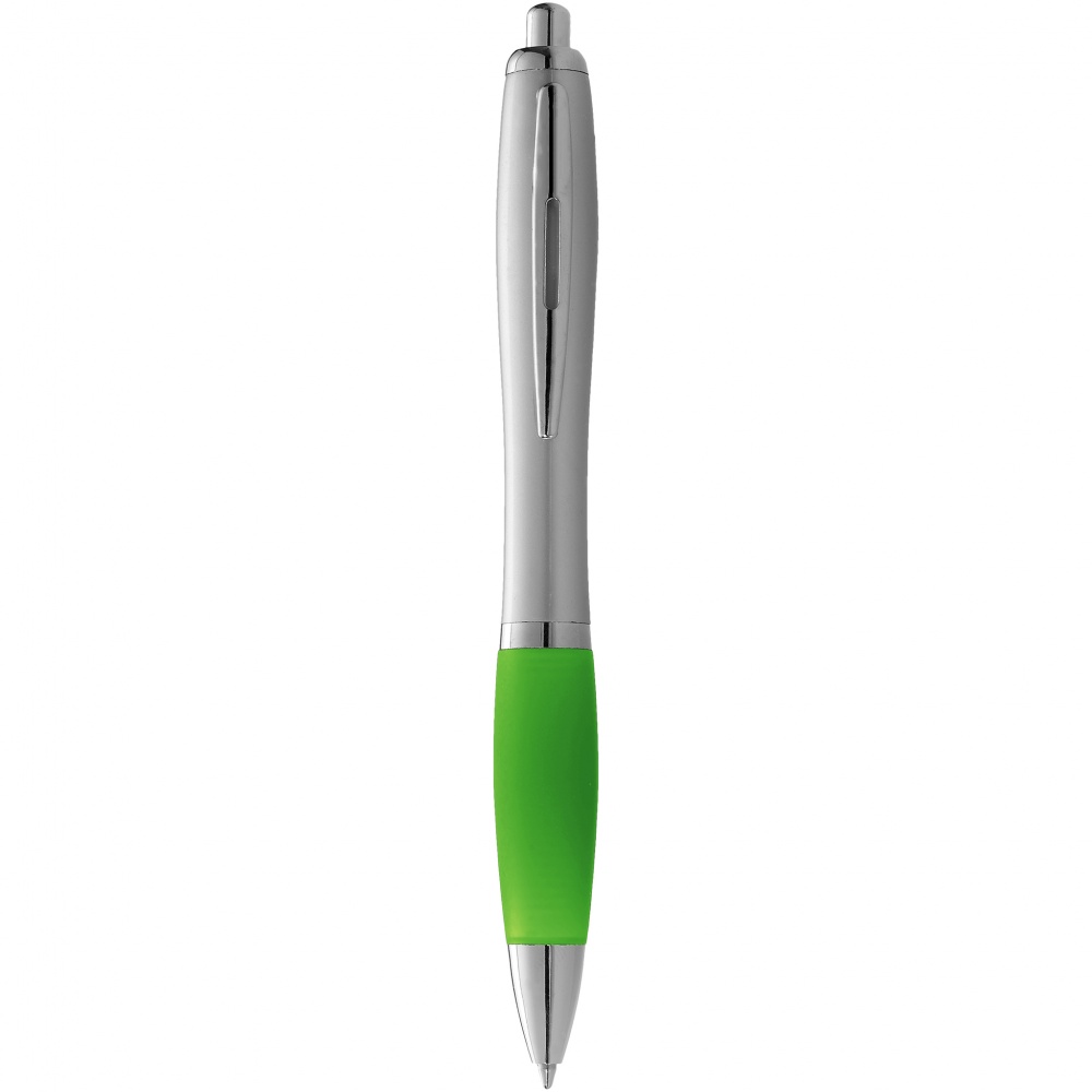 Логотрейд pекламные cувениры картинка: Шариковая ручка Nash, зеленый