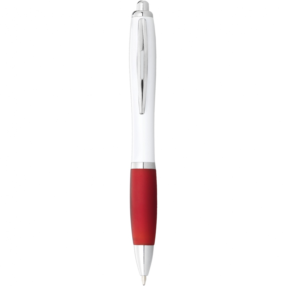 Логотрейд pекламные подарки картинка: Шариковая ручка Nash, красный