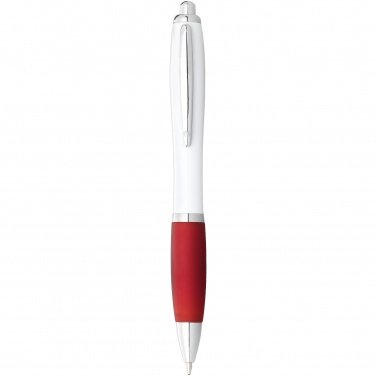 Лого трейд pекламные подарки фото: Шариковая ручка Nash, красный
