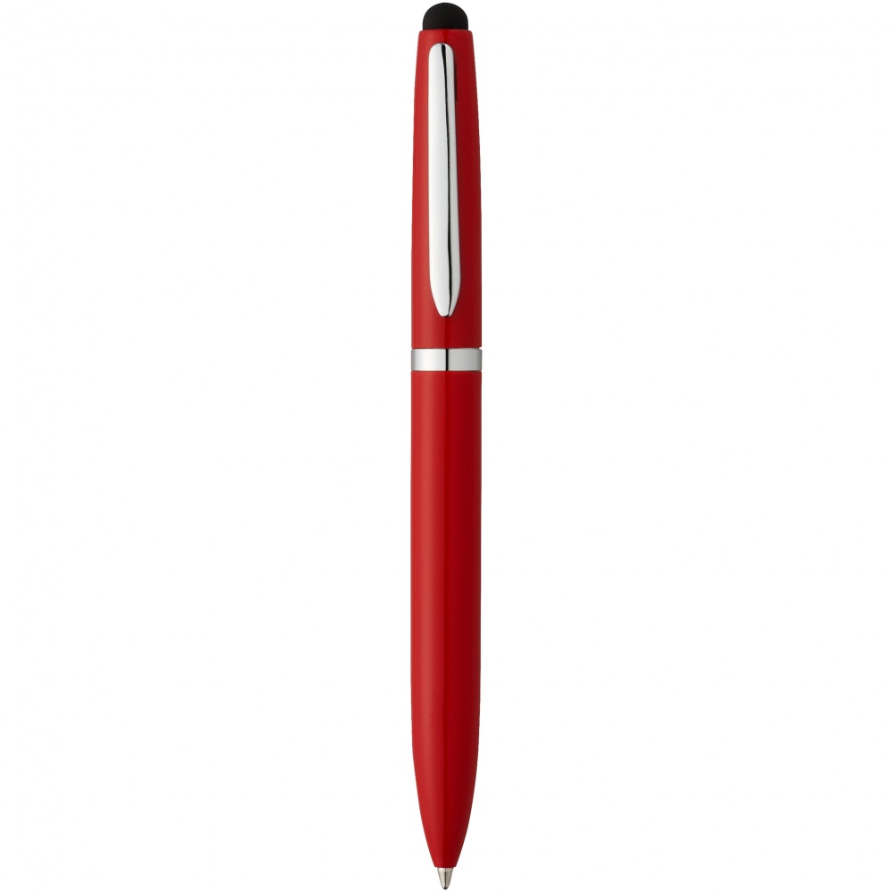 Логотрейд бизнес-подарки картинка: Шариковая ручка-стилус Brayden, красный