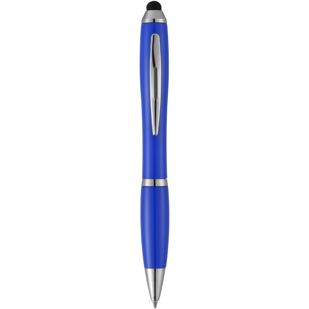 Логотрейд pекламные cувениры картинка: Шариковая ручка-стилус Nash, синий