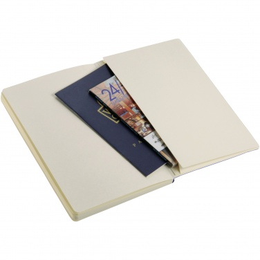Логотрейд бизнес-подарки картинка: Классический блокнот с мягкой обложкой, темно-синий