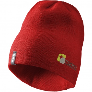 Лого трейд pекламные cувениры фото: Лыжная шапочка Level, красный