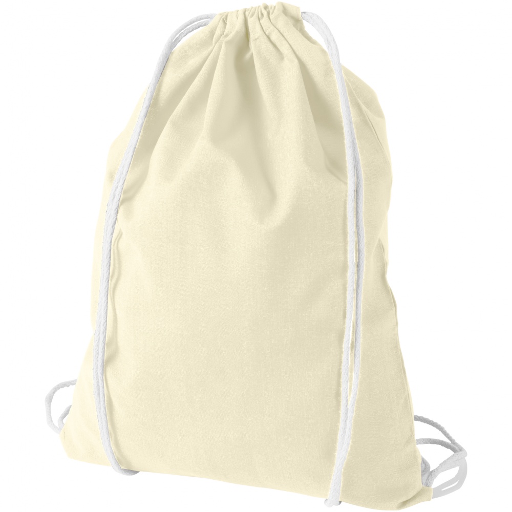 Лого трейд pекламные cувениры фото: Хлопоковый рюкзак Oregon, белый