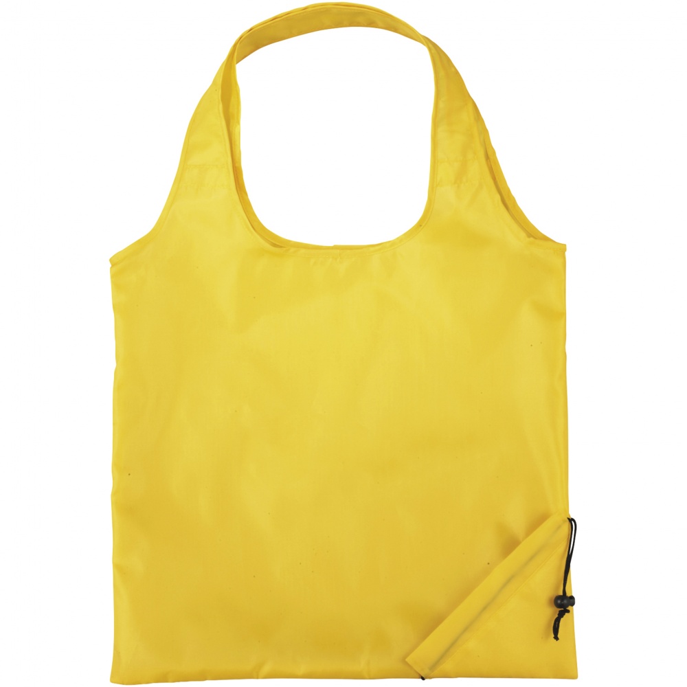 Логотрейд pекламные подарки картинка: Складная сумка для покупок Bungalow, жёлтый