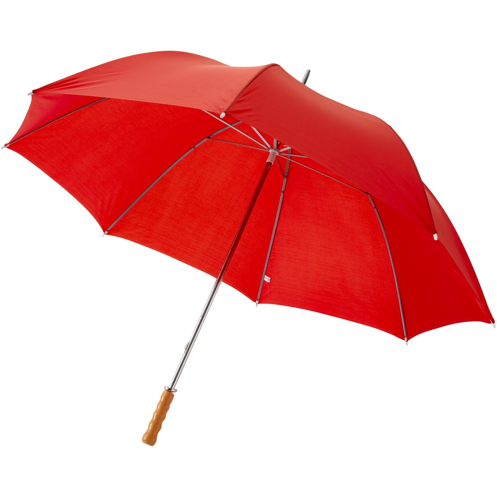 Лого трейд pекламные cувениры фото: Зонт Karl 30", красный