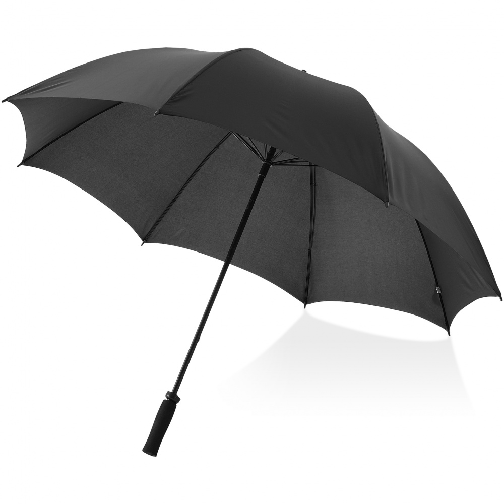 Лого трейд pекламные продукты фото: Зонтик-трость Yfke 30" с ручкой из ЭВА, черный