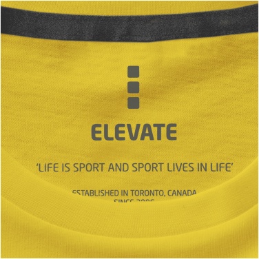 Лого трейд бизнес-подарки фото: Футболка с короткими рукавами Nanaimo, желтый