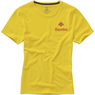 Логотрейд pекламные продукты картинка: Женская футболка с короткими рукавами Nanaimo, желтый
