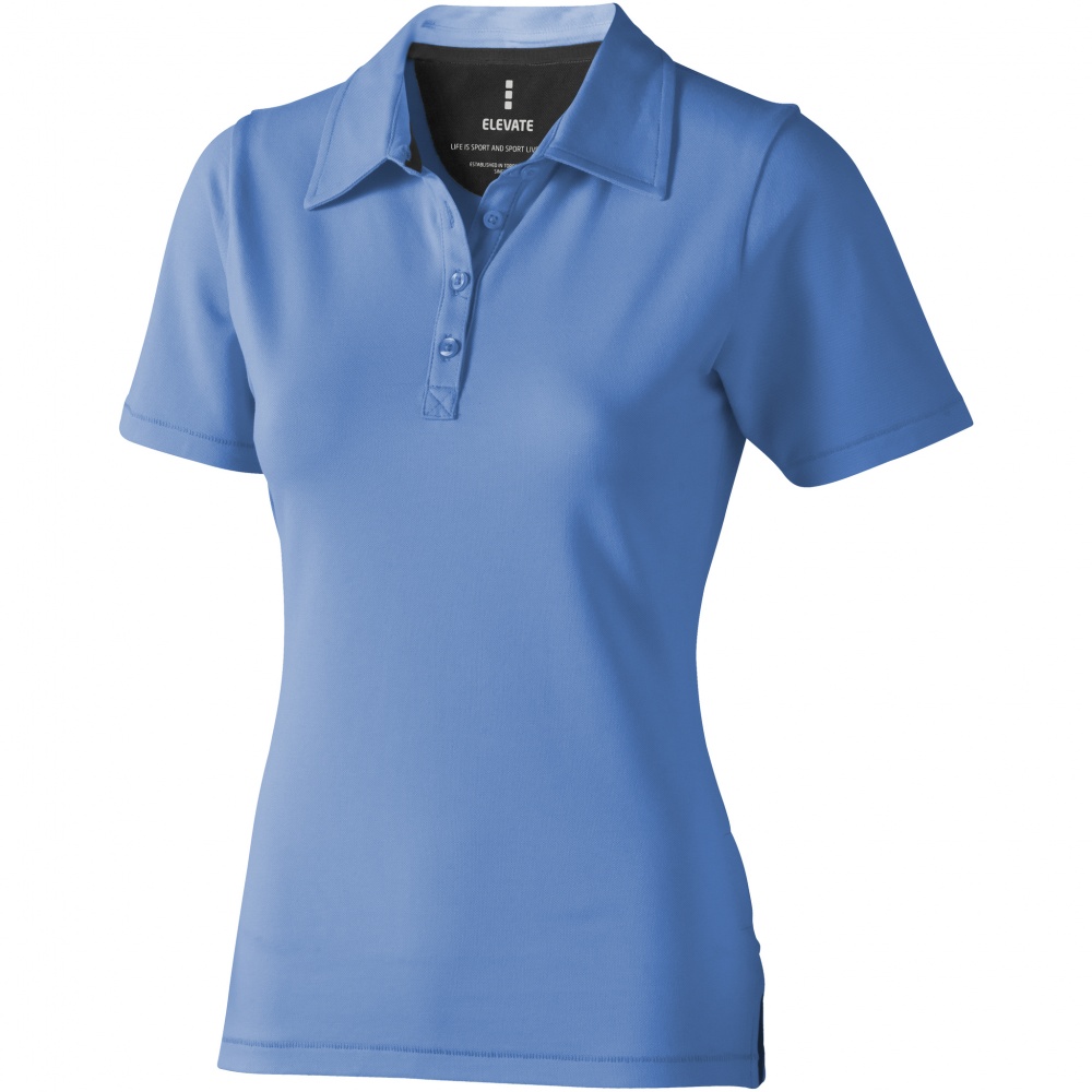 Лого трейд pекламные подарки фото: Женская рубашка поло с короткими рукавами Markham