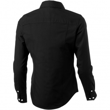 Лого трейд pекламные cувениры фото: Женская рубашка с короткими рукавами Vaillant, черный