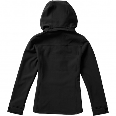 Лого трейд pекламные подарки фото: Женская куртка софтшел Langley, черный