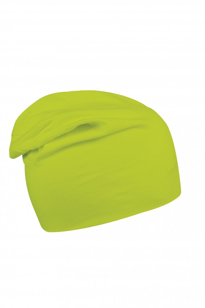 Лого трейд бизнес-подарки фото: Шапка Long Jersey, светло-зелёная