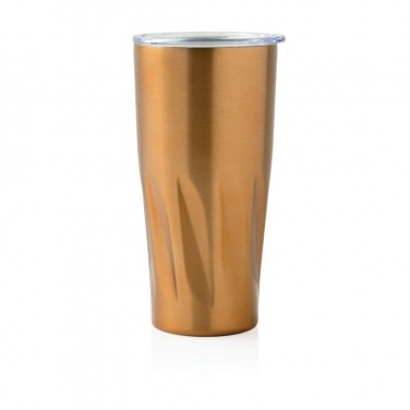 Лого трейд pекламные подарки фото: Вакуумная термокружка Copper, золотой