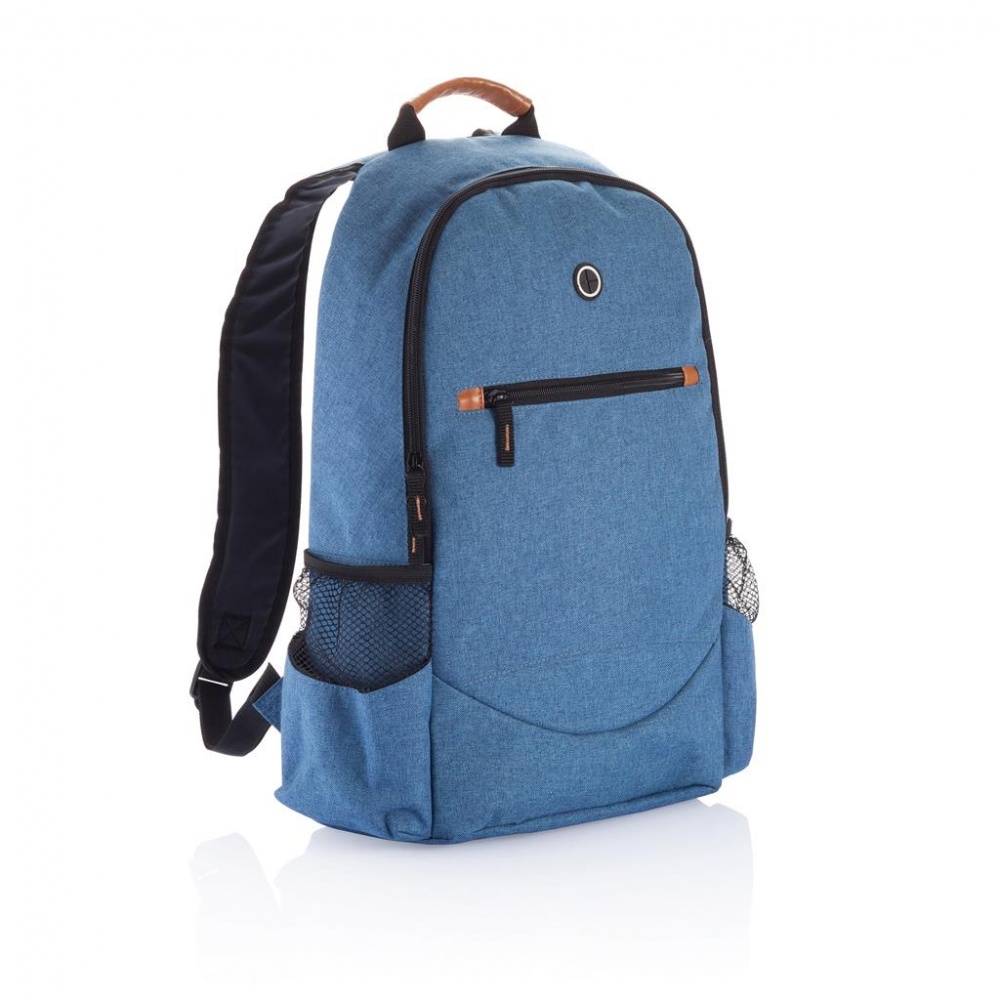Лого трейд pекламные продукты фото: Модный рюкзак, синий