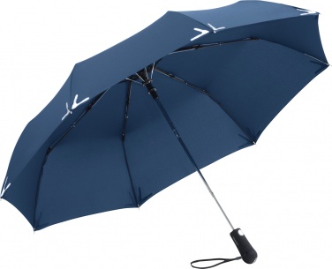 Логотрейд pекламные подарки картинка: Helkuräärisega AC Safebrella® LED minivihmavari 5571, sinine