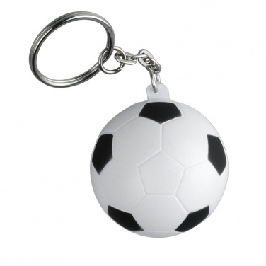 Логотрейд pекламные cувениры картинка: Футбольный мяч для снятия стресса, белый