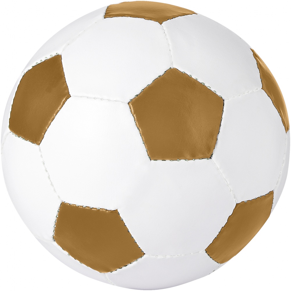 Лого трейд pекламные подарки фото: Футбольный мяч Curve, золотой
