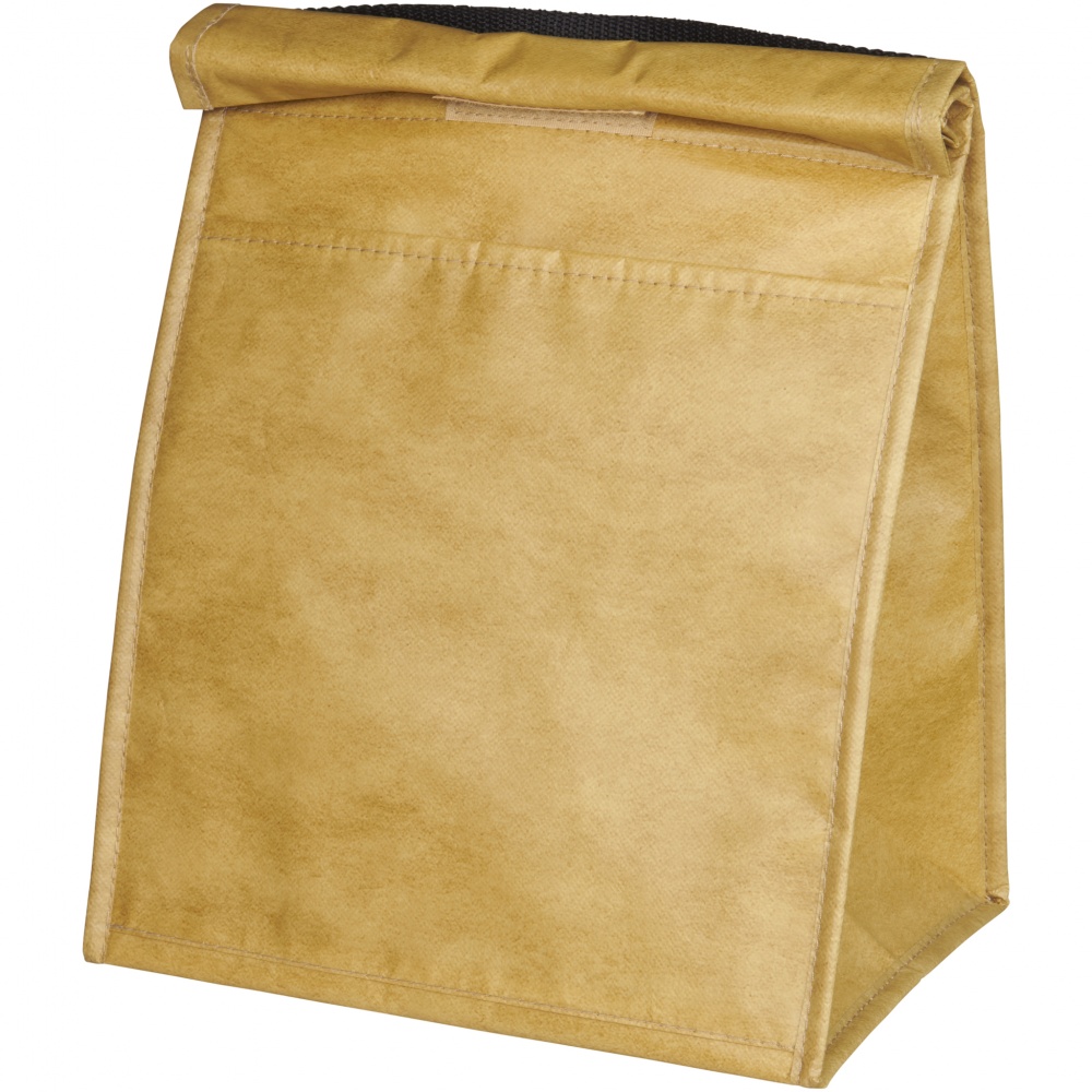 Логотрейд бизнес-подарки картинка: Бумажная сумка-холодильник для ланчей на 12 банок