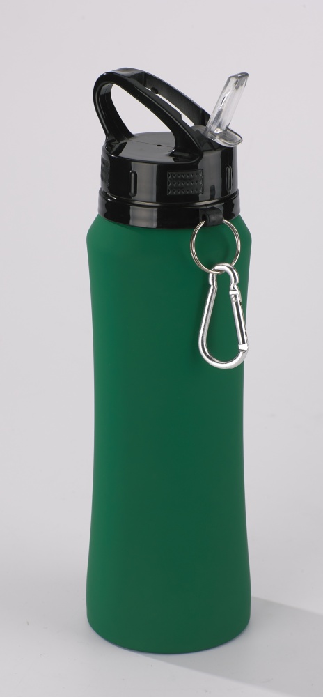 Логотрейд бизнес-подарки картинка: Бутылка для воды Colorissimo, 700 мл, зелёный