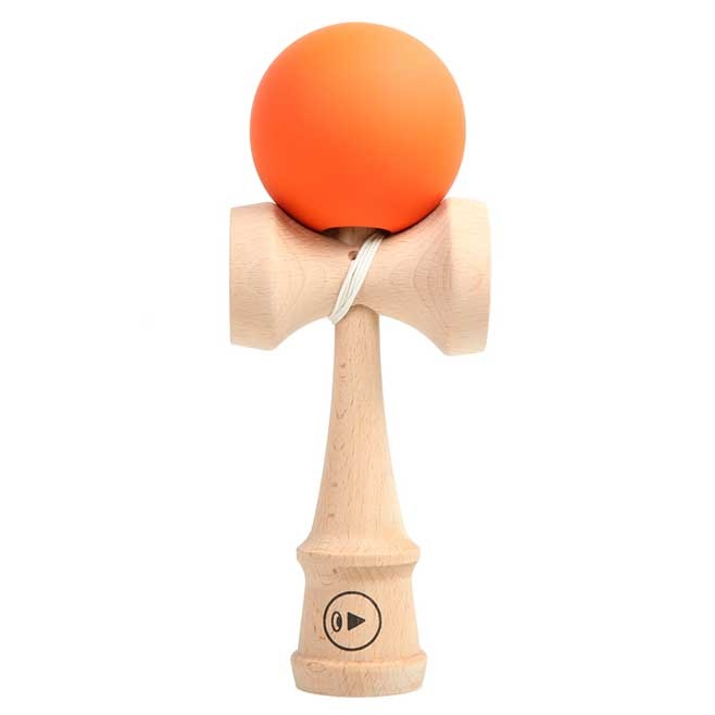 Логотрейд pекламные cувениры картинка: Kendama Play Monster Grip Orange 24,5 cm