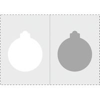 Логотрейд бизнес-подарки картинка: TreeCard jõulukaart, pall