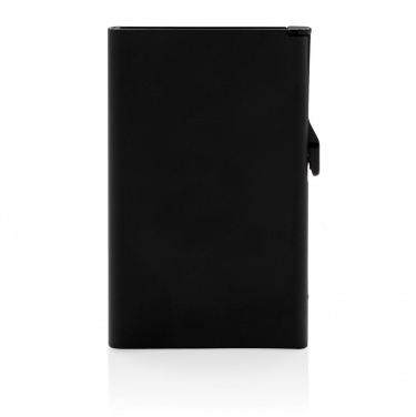 Логотрейд бизнес-подарки картинка: Meene: Standard aluminium RFID cardholder, black