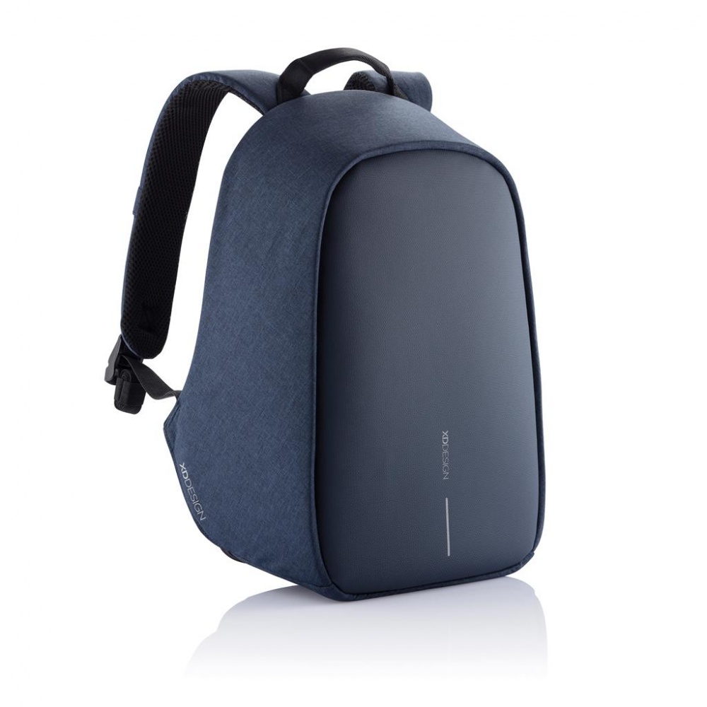 Логотрейд бизнес-подарки картинка: Небольшой противоугонный рюкзак Bobby Hero, темно-синий