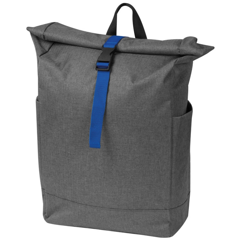 Лого трейд pекламные cувениры фото: Рюкзак с цветными элементами, синий