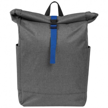Логотрейд pекламные cувениры картинка: Рюкзак с цветными элементами, синий