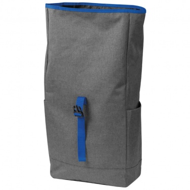 Логотрейд pекламные подарки картинка: Рюкзак с цветными элементами, синий