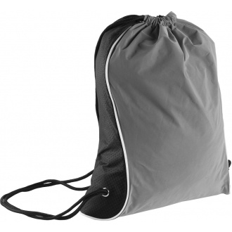 Логотрейд pекламные подарки картинка: Мешок-рюкзак DENISON, серый