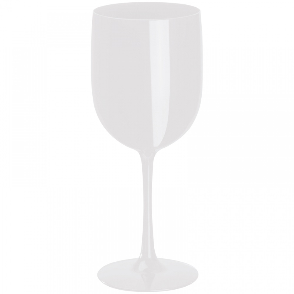 Логотрейд бизнес-подарки картинка: Пластиковый бокал для шамранского 460 мл, белый
