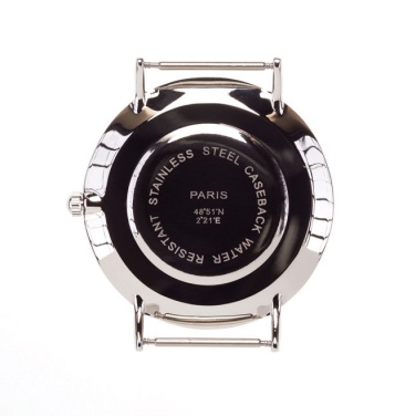 Логотрейд pекламные cувениры картинка: #3 Наручные часы с кожанном ремешком, коричневый